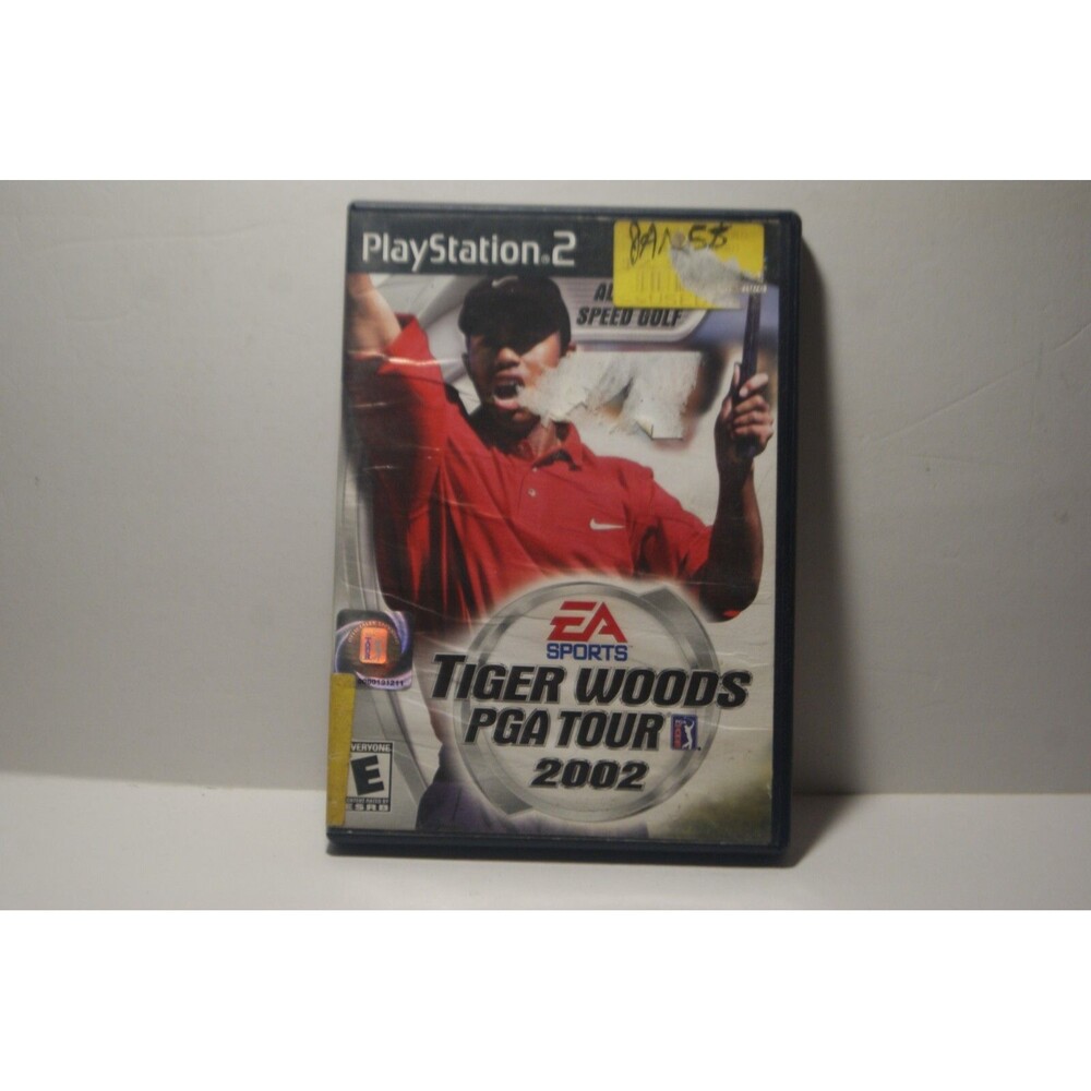 Tiger Woods PGA Tour 2002 PS2 Golf Sim Fun to Play and Rank CIB